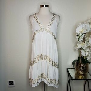 Muche et Muchette Embroidered Sleeveless Dress